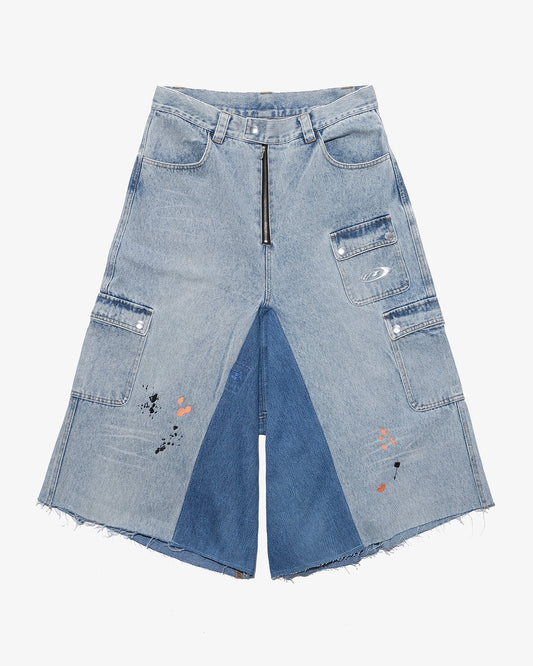 AWESOME BOY×MP BAGGY DENIM SHORTS