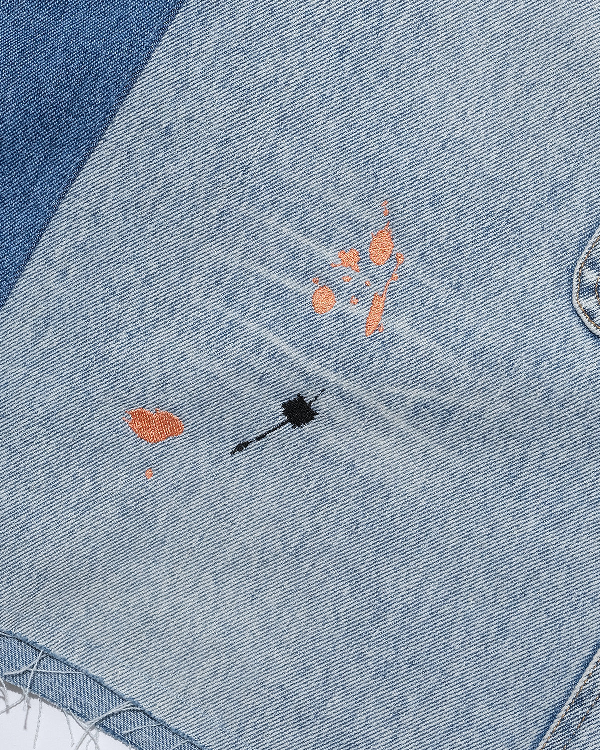 AWESOME BOY×MP BAGGY DENIM SHORTS