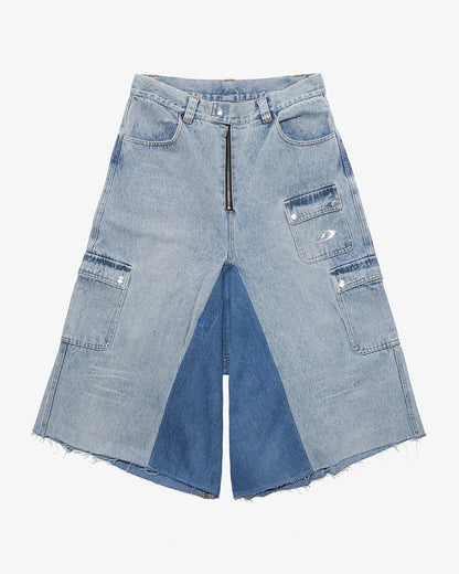 AWESOME BOY×MP BAGGY DENIM SHORTS