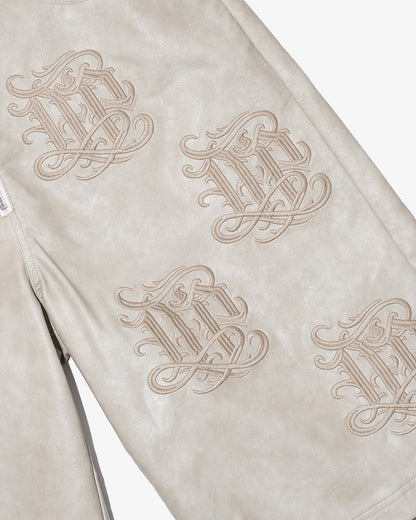 KB×MP LEATHER SHORTS