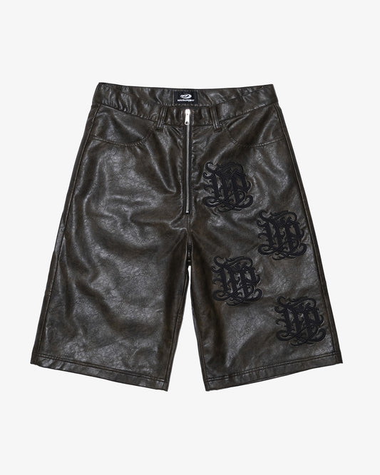 KB×MP LEATHER SHORTS