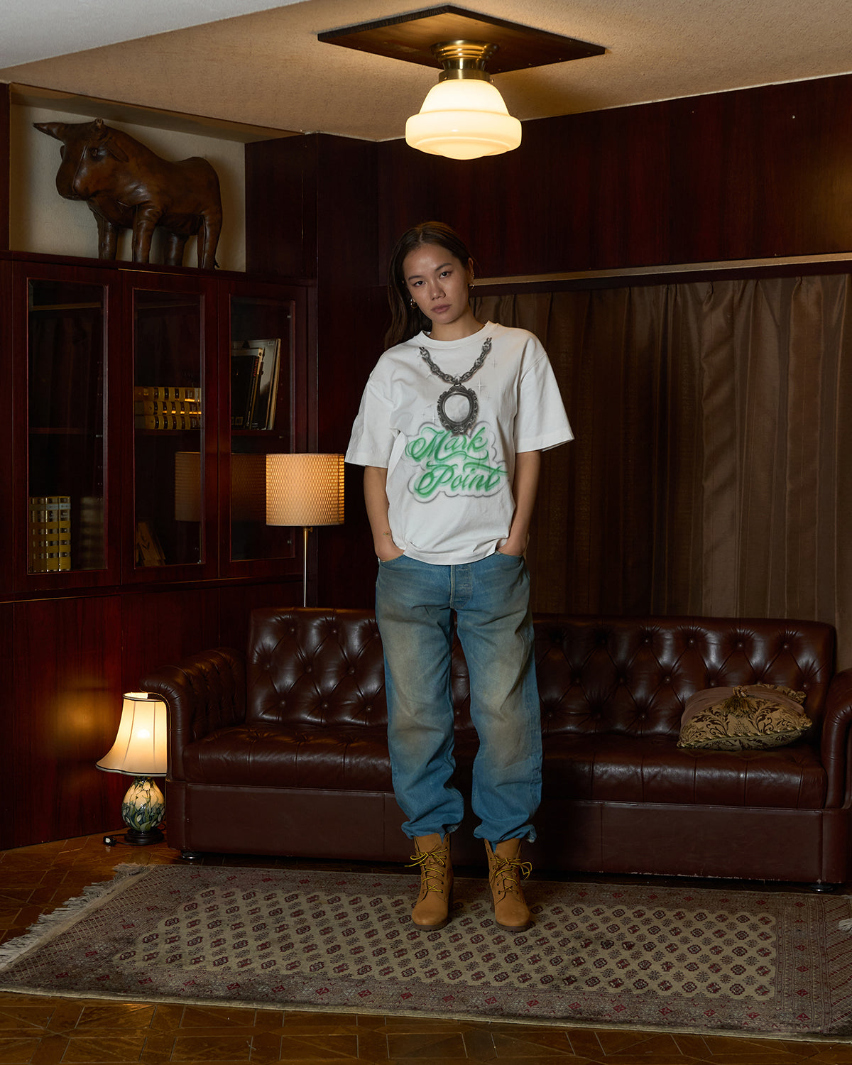 FISTO×MP BRBR S/S TEE