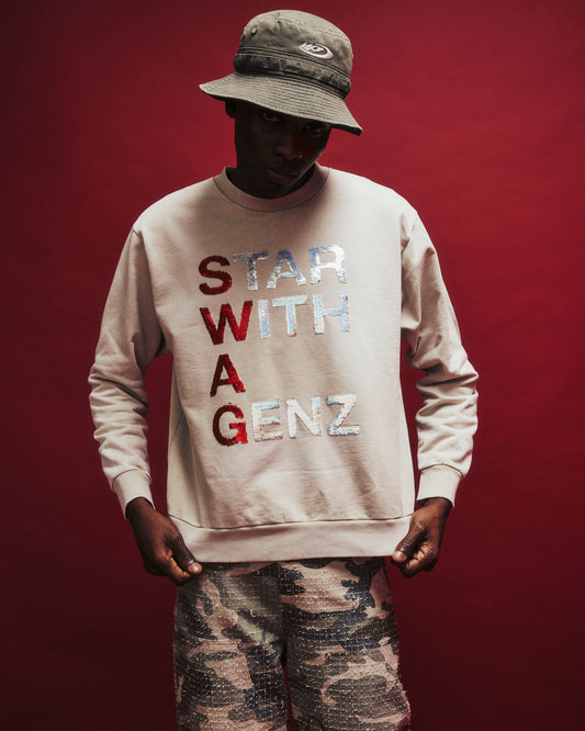SWAG SPANGLE CREWNECK