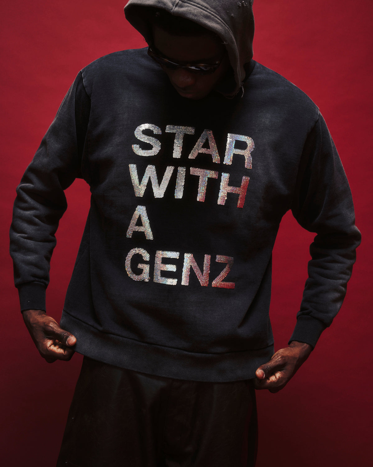 SWAG SPANGLE CREWNECK